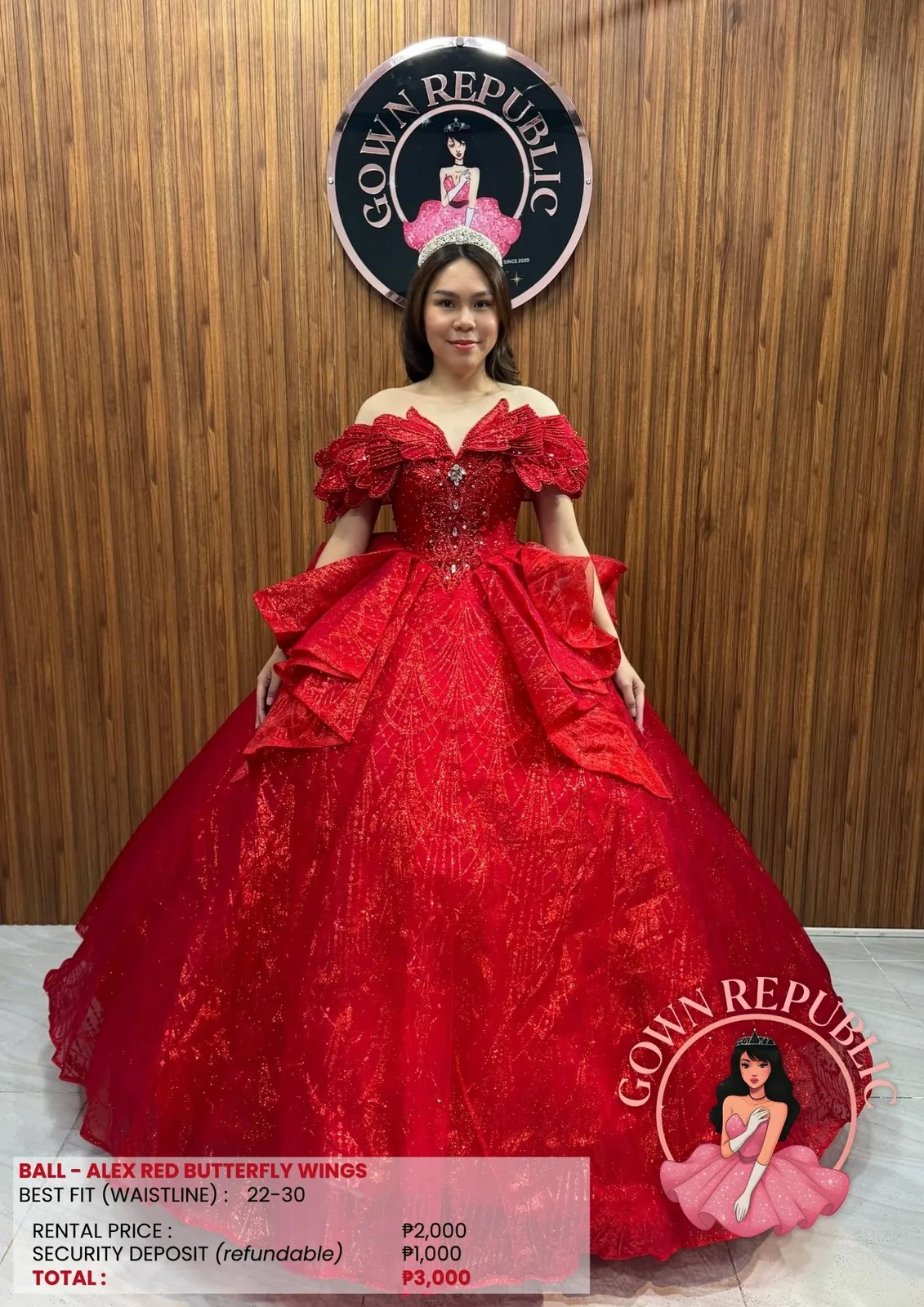 Ball Gowns: Red 225